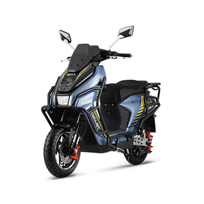 Yousu Cyclist A12 E4 Edition, elektrický skútr s výkonem 2500 W, multifunkční přístrojová deska, značkový ovladač a polo-hot-melt pneumatiky 110/70-12, šestipístový kotouč s krabím třmenem, vícetrubkové super tlumení nárazů a vysoká rychlost